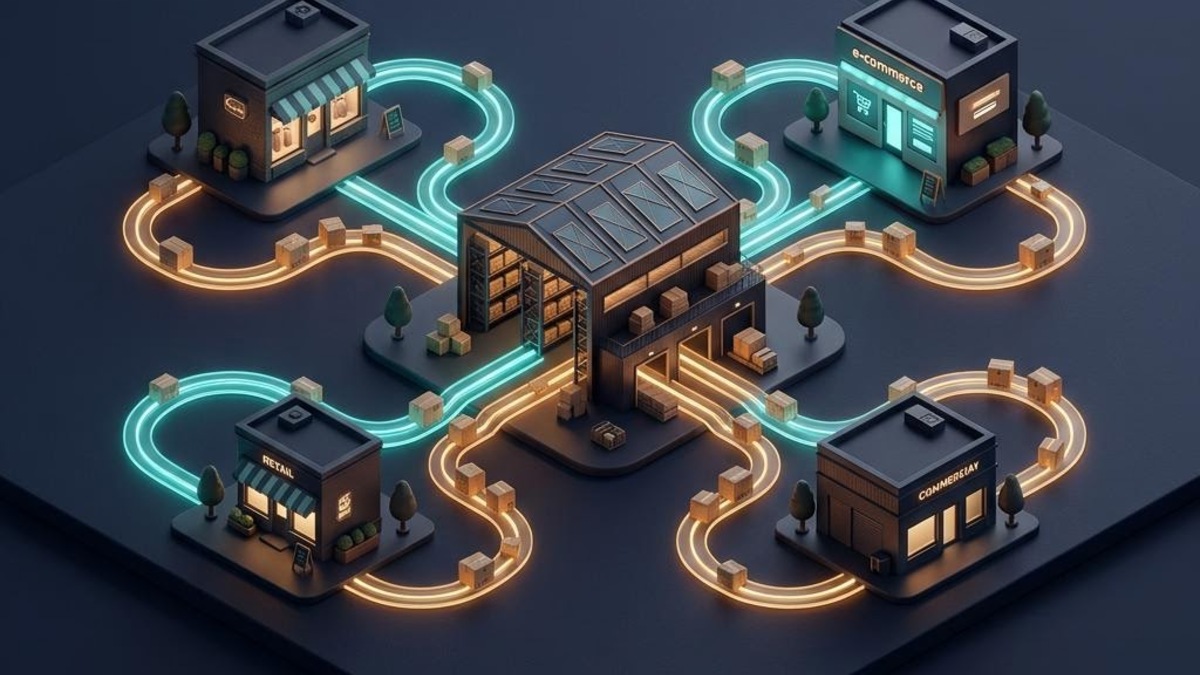 Connected product catalog and order flow between a manufacturer and independent dealer storefronts